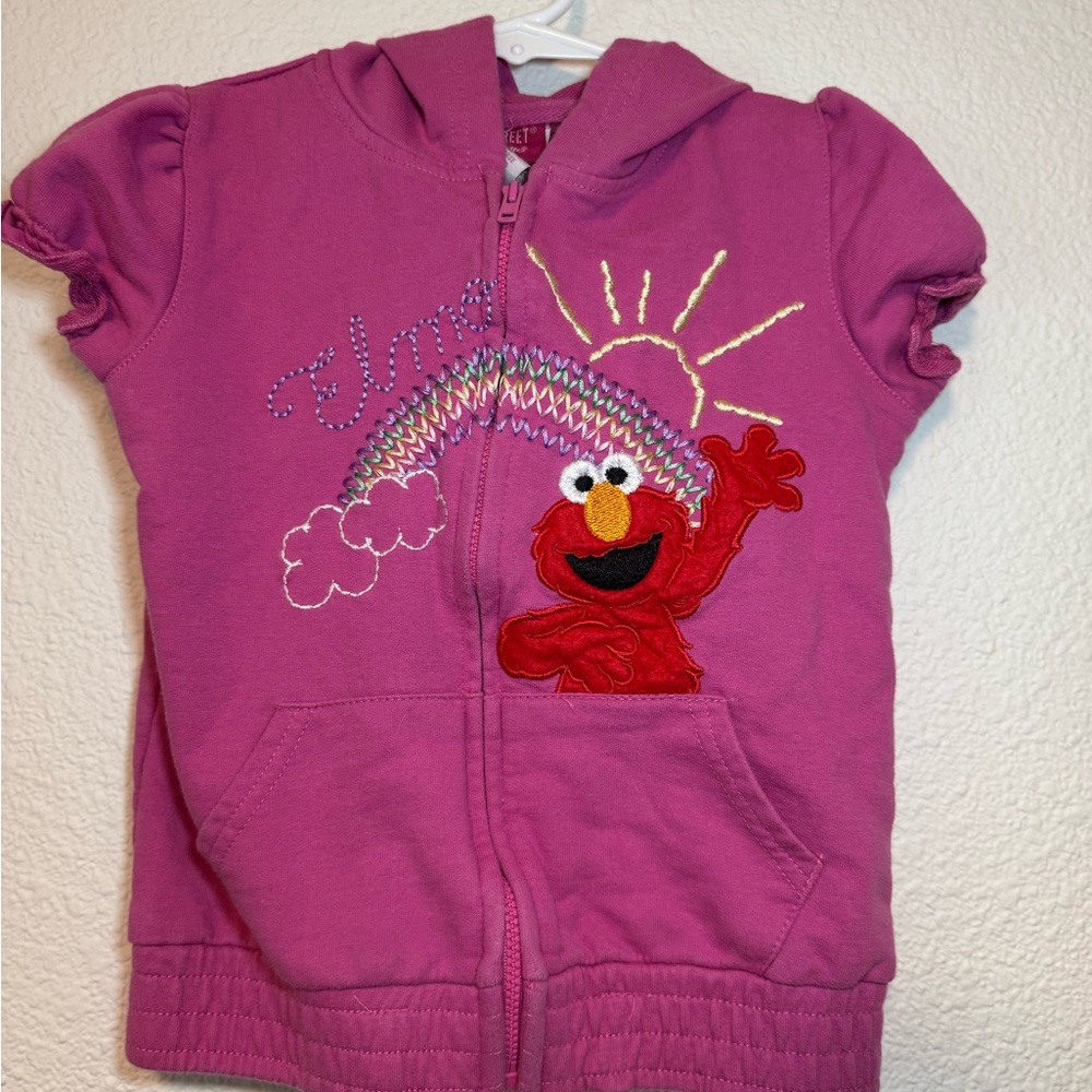 Sesame Street Purple Elmo Hoodie